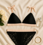 Sexy Laced Valentine Special Bra Panty Set