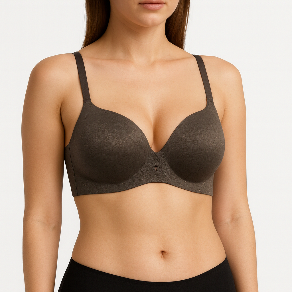 Seamless Handshaped Double Padded Push up Bra