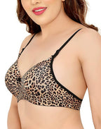 Cheetah Print Soft Cotton Daily Wear Bra