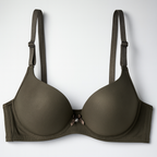 Bow Pendant Elegant Soft & Smooth Dotted Textured Padded Bra