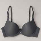 Bow Pendant Elegant Soft & Smooth Dotted Textured Padded Bra