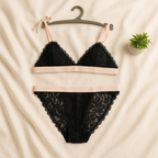 Sexy Laced Valentine Special Bra Panty Set