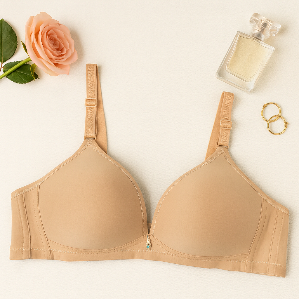 Pendant Soft & Elegant Deep Cleavage Padded Bra