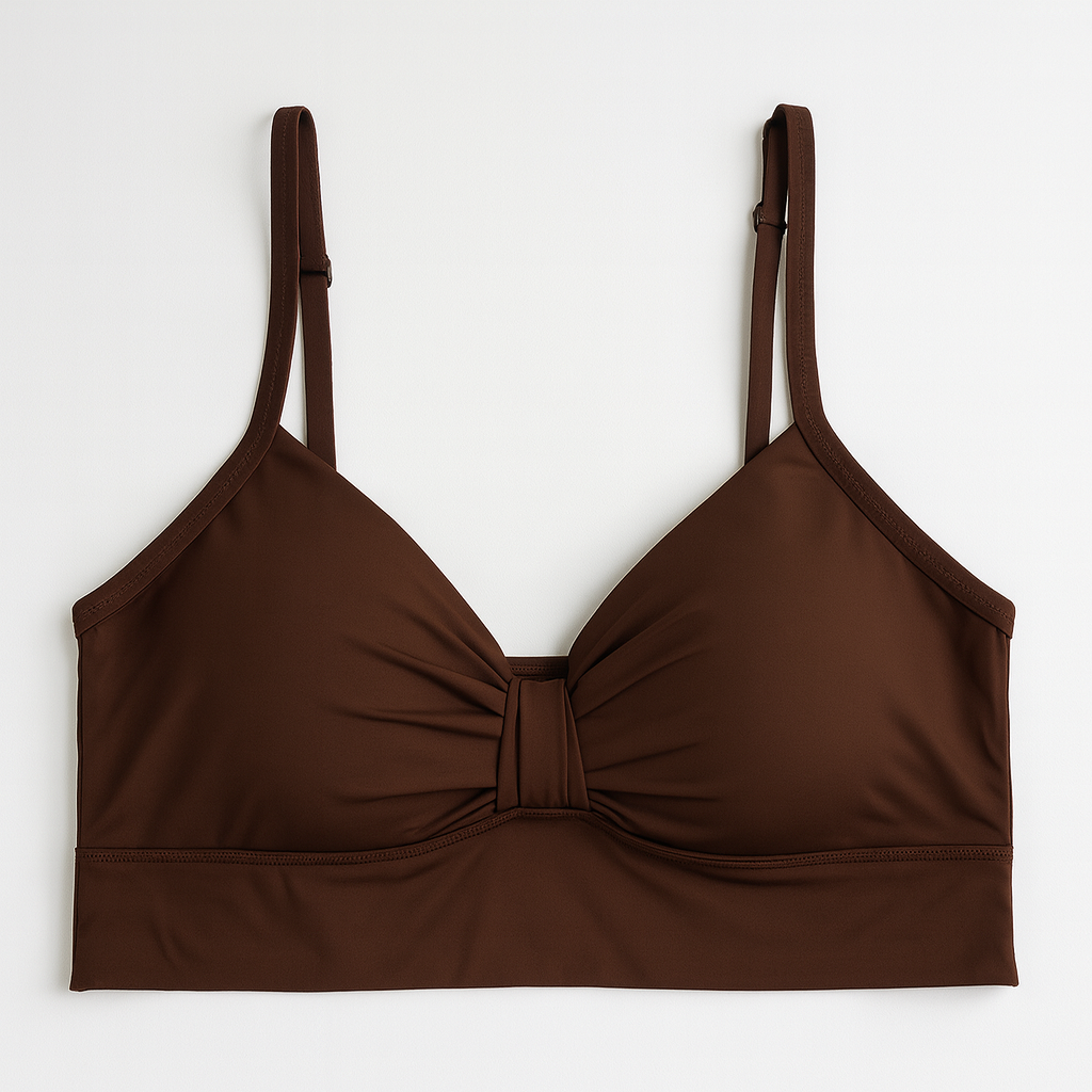 Trendy Bow Soft and Silky Padded Tank Top