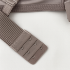 Soft Straight Lined Wireless Deep Cleavage Triangle Bralette