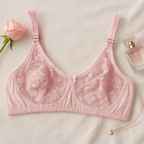 See Through Soft Cotton Daily Wear Bra
